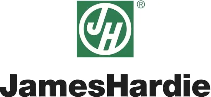 James Hardie Vertical Logo James Hardie company name