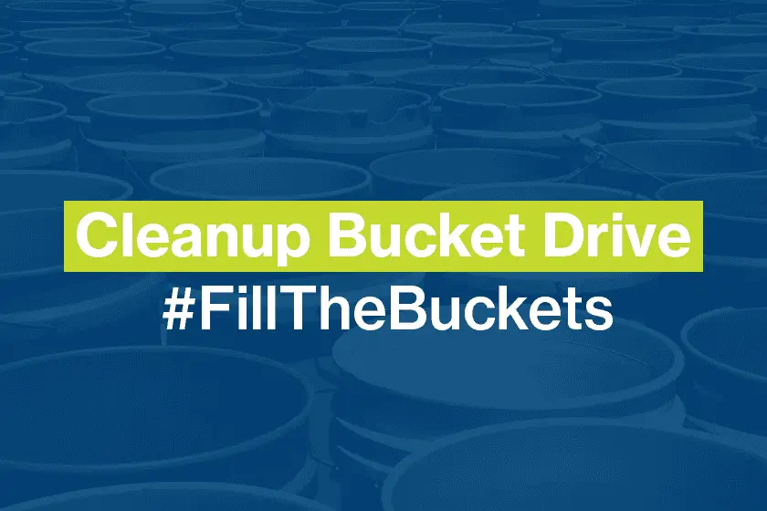 Donate cleaning supplies & safety gear